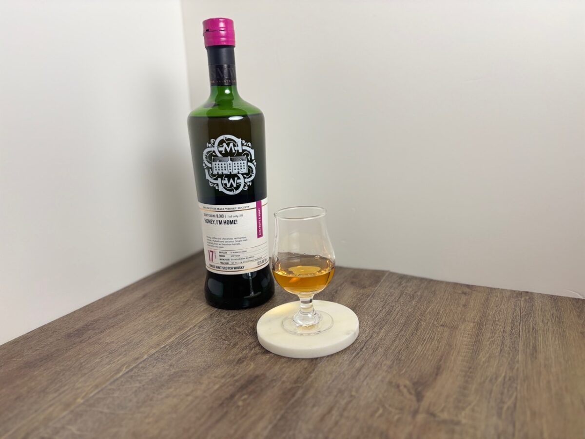 SMWS 9.313 ハニー、ただいま!のストレート