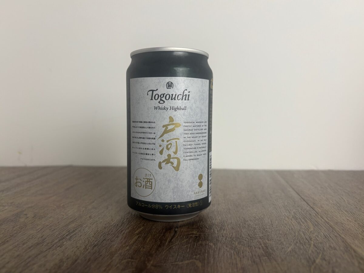 戸河内 Whisky Highballの缶正面